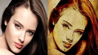 Paint effect Photoshop Tutorial - Magic Hives