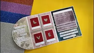 DIY Love Card | Handmade beautiful card for your LOVE 😍 | #diycards #handmadecards