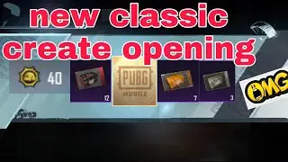 #pubgkr#teejaynoob NEW CLASSIC CREATE OPENING LUCKY OR NO!? PUBG KR