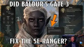 D&D 5e Ranger Fix from Baldur's Gate 3? | Nerd Immersion