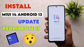 Install Official (MIUI 14) Update On Redmi Note 11 User's 😯 Without Data Loss