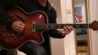 Musima Record GDR, East German Electric Guitar, cca 1970s