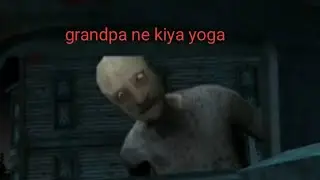 grandpa ne kiya yoga 