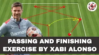 Combination passing and finishing drill by Alonso!