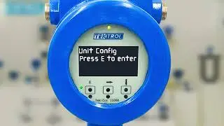 #tektrol Tek Cor 1100A Coriolis Flow Meter Volume Unit Configuration