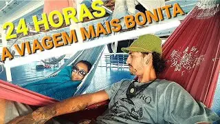 Assim é a viagem de 24 HORAS em uma BALSA de Macapá á Belém