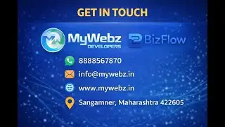 MyWebz × BizFlow | AI-Powered ERP Solutions for Modern Businesses