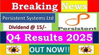Persistent Q4 Results 2025 | Persistent Results Today | Persistent Share News | Persistent Systems