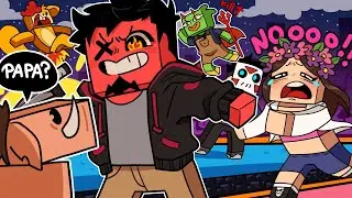 JIHI IS A BAD INFLUENCE ON ME! | Minecraft (Lucky Block Boardgame)