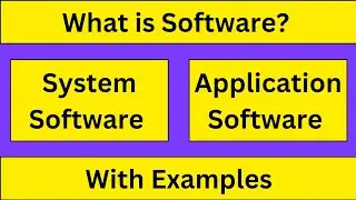 Computer Software | Types of Computer Software | Definition | With Examples
