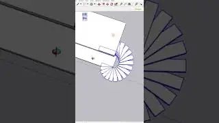 How to make a spiral staircase using curic space