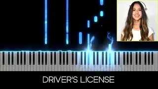 Olivia Rodrigo - Driver's License | Advanced Piano Tutorial