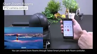 Sony SRG-X40UH: How to Start-up with Zoom Rooms
