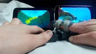 Comparison of Subnautica running on the GPD Win and Win 2