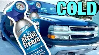 AC refill for $50 | AC didnt work Autozone for the WIN | Chevy Yukon Escalade