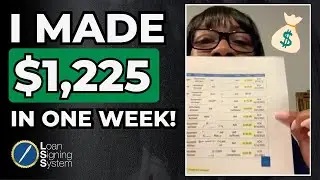 I Made $1,225 in One Week as a Notary Loan Signing Agent in Texas! Loan Signing System Review [2023]