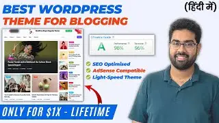 Best Paid Theme for WordPress Blog - AdSense Compatible, SEO Optimised, High-Speed Light Theme