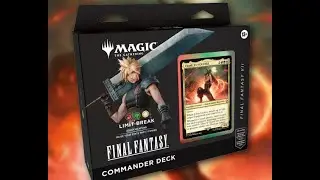 MTG Final Fantasy Cloud Commander Deck Unboxing
