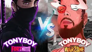 TONYBOY FORTNITE VS TONYBOY WARZONE #MELHORES JOGADAS ( COMPILADOS )