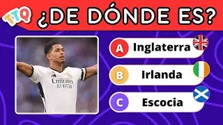 Adivina La Nacionalidad De Estos Futbolistas ⚽🏆🌍 | Trivial Futbol