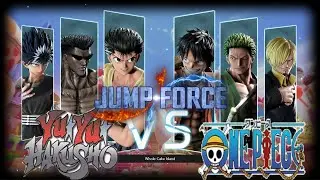 Jump Force Yu Yu Hakusho Vs One Piece
