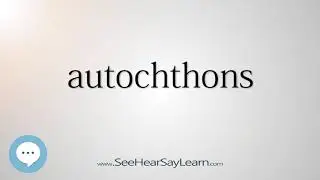 autochthons