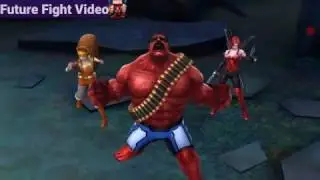 Marvel Future Fight - T2 Red Hulk v Corvus Glaive + Build Details