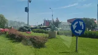 A luat foc în drum. Sibiu
