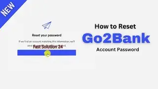 How to reset Go2Bank Password 2024