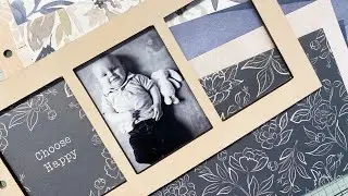Tuto mini album : « choose happy » Partie 1