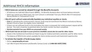 AN INTRODUCTION TO YOUR (RHCA), (HRA), AND VIA BENEFITS ACCOUNTS - By Howard Baron - 9 11 2025