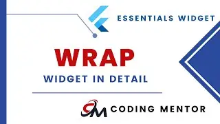 Flutter Essential widgets || Wrap
