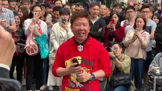 尹光(Jackson)《荷里活有個大老千/雪姑七友/少理阿爸》@ 丘品賀新春東角busking
