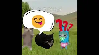 BANANA CAT  🍌🐱 BABY PLAY WILD AND EAT POISONOUS MUSHROOMS 