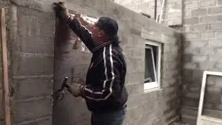 КАК МЫ СДЕЛАЛИ ДВЕРЬ НА ХОЗ.ПОМЕЩЕНИЯ СВОИМИ РУКАМИ...