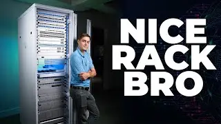 Unifi Sent Us A Completely Free 42U Rack Cabinet To Upgrade Our Server Closet