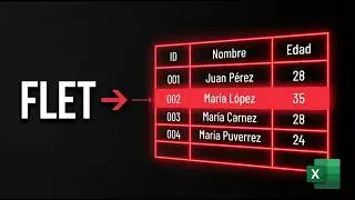 ¡Aprende a Crear una DataTable con Flet y Guardar Datos en Excel! 🚀