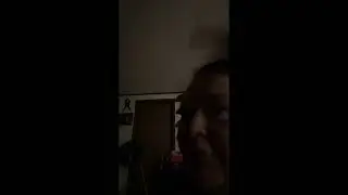 My friend Rocky chugging a bottle of water