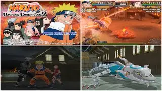 NARUTO UZUMAKI CHRONICLES 2 (MULTIPLAYER) | PS2/PCSX2
