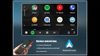 How to Use Wireless Android Auto  for AUTOABC Toyota Adapter