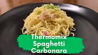 Spaghetti Carbonara Thermomix: Monday Cooks #thermomix #carbonara #pasta