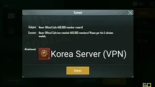 Login Now | Get Free 5 Donkatsu MedaL | KR Server | PUBG Mobile KR