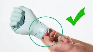 Forma adecuada de retirarse los guantes