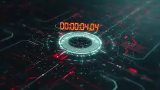 Futuristic HUD Interface Animation / After Effects