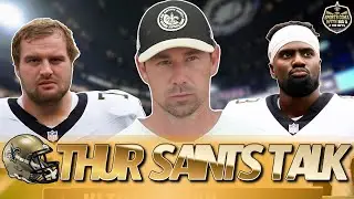 Thursday #Saints Talk: Injury Report, Cap Moves & More