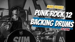 Punk Rock Drum Track - 162 BPM | Backing Drums | Only Drums