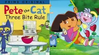 MERGED   Pete The Cat and Dora The Explorer Luv You Better
