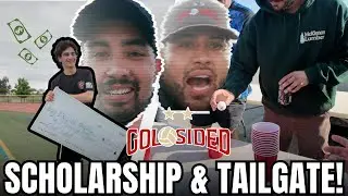 Our First Scholarship + First Tailgate of the Year | Gol Sided Vlog #2