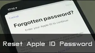 Reset apple ID Password without having access to any apple device
