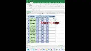 How to Use the COUNTIF Formula in Excel to Calculate Attendance COUNTIF formula